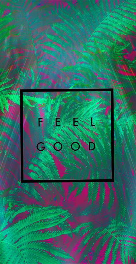 Feel Good, jungle, neon, quotes, HD phone wallpaper | Peakpx