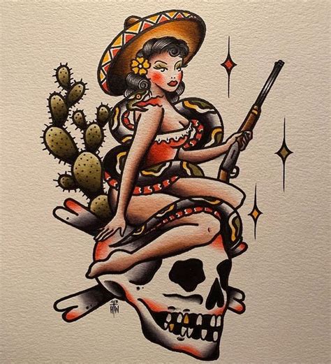 Share More Than American Traditional Pinup Tattoo Latest In Coedo