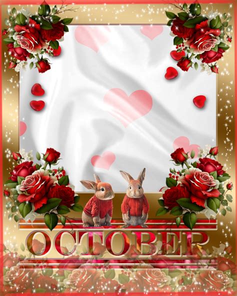 Sinnlich S ME Frames 2023 October Frame Sinnlich Red Roses Fun