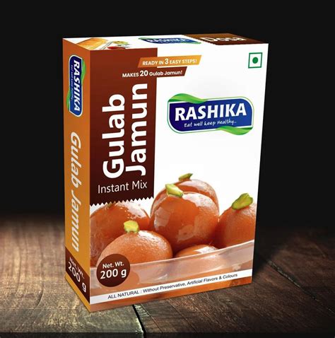 Instant Gulab Jamun Mix Packaging Size 200 G At Rs 80pack In Noida