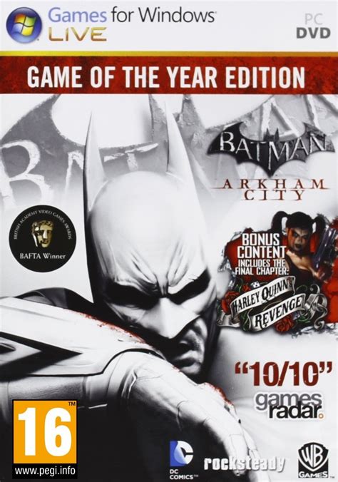 Tgdb Browse Game Batman Arkham City Game Of The Year Edition