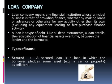 Non Banking Finance Companynbfcs Ppt