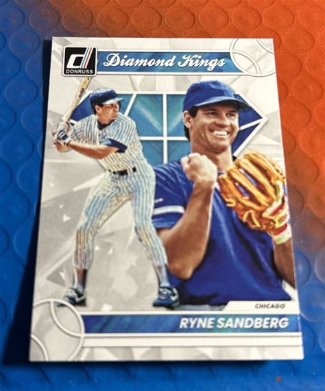 2023 Donruss Baseball Diamond Kings Base 23 Ryne Sandberg Chicago