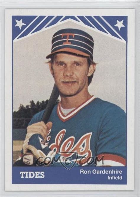 1983 TCMA Tidewater Tides - [Base] #20 - Ron Gardenhire