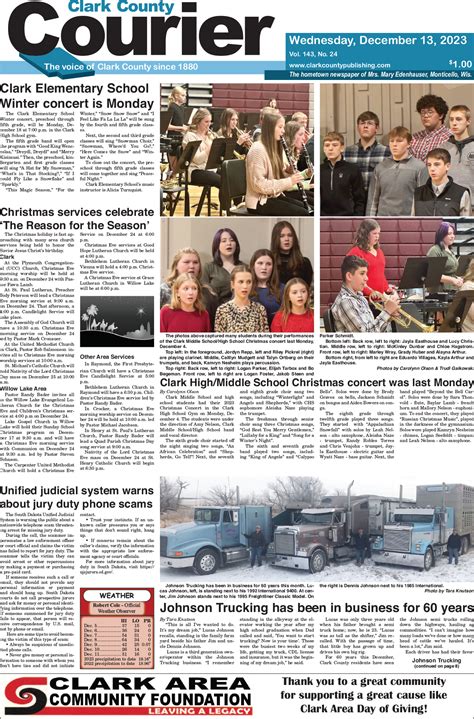 12-13-23 Clark County Courier-1 – Clark County Courier | Clark, SD