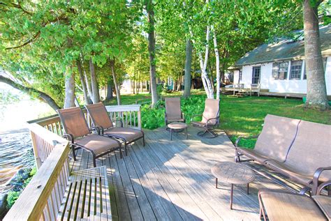 Waterfront Cottage Rental On Torch Lake In Michigan