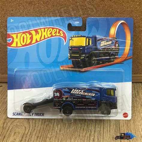 Hot Wheels 2022 Track Stars Scania Rally Truck Blue Shopee Malaysia