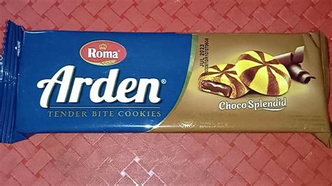 Opening Roma Arden Tender Bite Cookies Choco Splendid Youtube