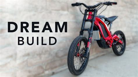 Dream Build V Sur Ron X Modified Electric Dirt Bike In