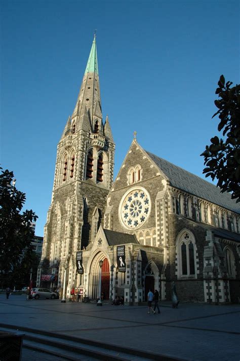 Beautiful Christchurch Cathedral In New Zealand