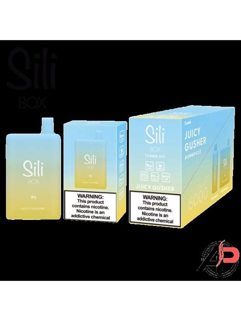 Sili Box Turbo Hit 6000 Puff Disposable Vape Device