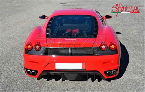 Ferrari F430 Collegatore Carbonio Paraurti Posteriore Coupè Scuderia