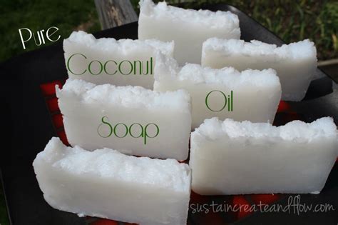 How To Make Pure Coconut Oil Soap Herbs And Oils Hub