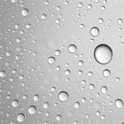 Textura De Las Gotas De Agua Fondo Dise O Blanco Foto Premium