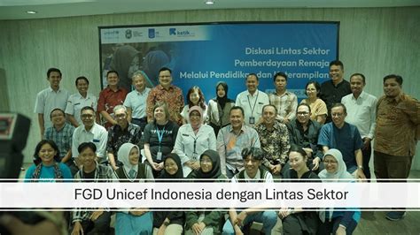 FGD Unicef Indonesia Dengan Lintas Sektor Di JW Marriot YouTube