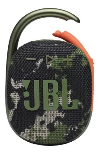 Parlante JBL Clip 4 JBLCLIP4 portátil con bluetooth waterproof squad