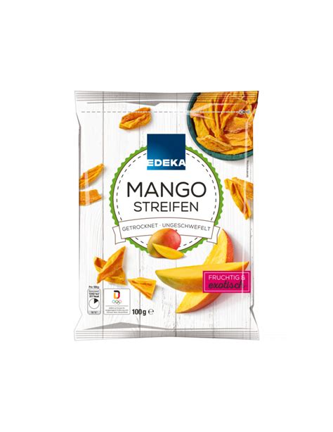 Edeka Mangostreifen Getrocknet G