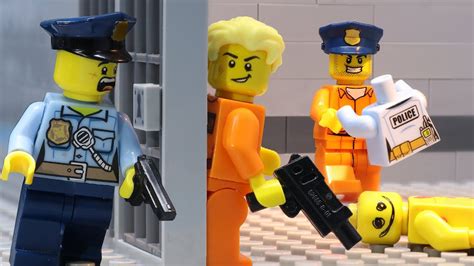 Big Boss Prisoner Lego Prison Break And Jail Escape Lego Land Youtube