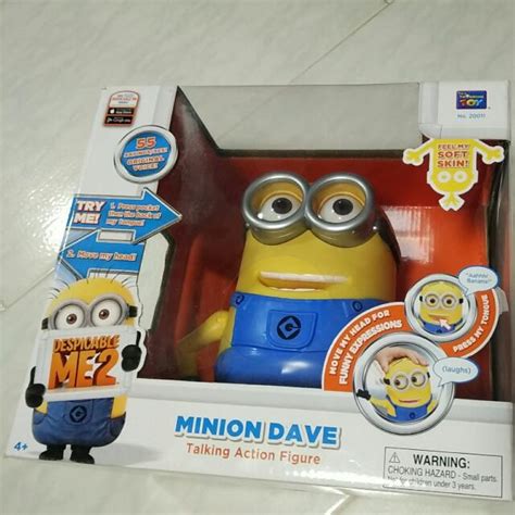 Minion Dave (Despicable Me 2), Hobbies & Toys, Toys & Games on Carousell