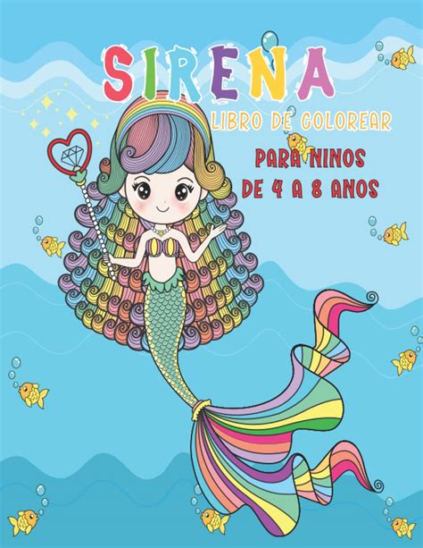 Buy Libro Para Colorear De Sirenas Para Ni Os De A A Os Lindas