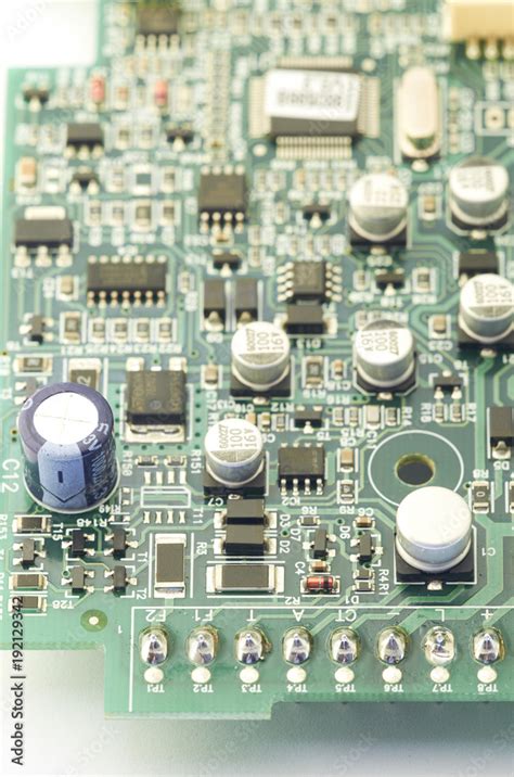 Electronic circuit board, PCB (Printed circuit board) with processor ...