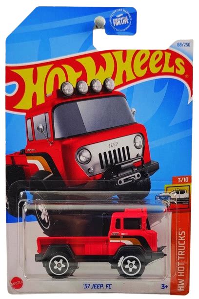 Hot Wheels 2024 Collector 068 250 Hw Hot Trucks 3 10 57 Jeep Kmj Diecast Ii