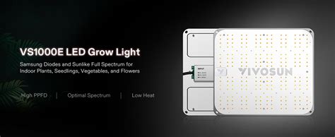 Vivosun Vs E Led Grow Light X Ft Led Plant Light With Samsung