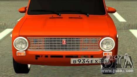 Red VAZ 2101 Tuning for GTA San Andreas