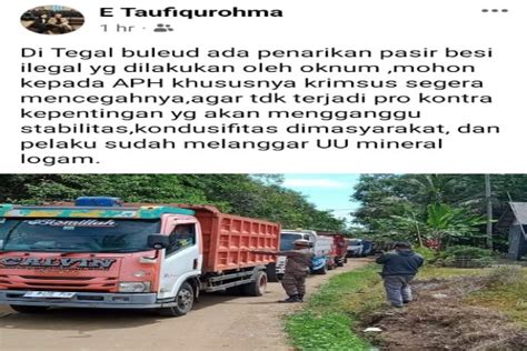 Perusahaan Penambang Pasir Besi Selain Palsukan Surat Rekomendasi Esdm