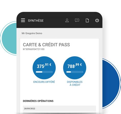 Application Espace Client Carrefour Banque