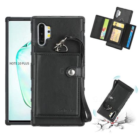 Retro Multi Function Leather Wallet Phone Case For Samsung Galaxy Note 10 Pro 675 Inch Note