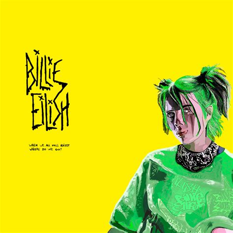 Billie Eilish Album Cover on Behance