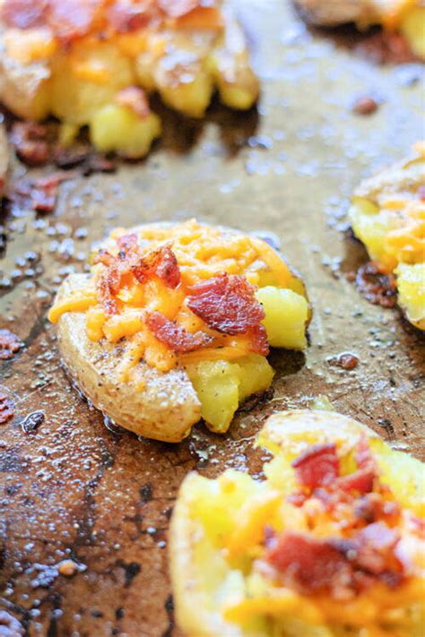 Loaded Smashed Potatoes