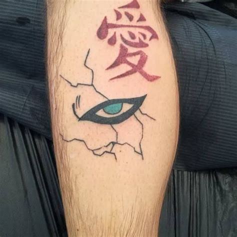 Gaara Tattoo With Third Eye