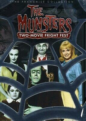 Brand New Sealed The Munsters Dvd Two Movie Fright Fest Franchise