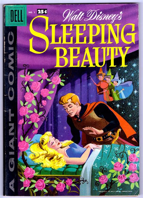 Walt Disneys Sleeping Beauty 1 In Vf Condition A 1959 Dell Giant Comic Ebay