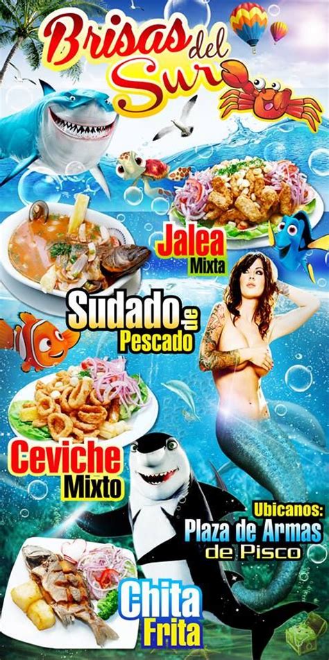 Banner Para Restaurante En Pisco Ceviche Mixto Pisco Ceviche