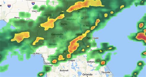 Severe Thunderstorm Warning in Effect for Flagler-Palm Coast Until 1:45 ...