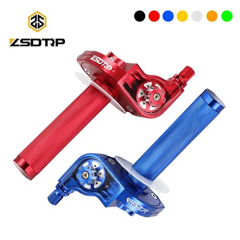 Zsdtrp 22mm Universal Cnc Aluminum Accelerator Throttle Twist Grips