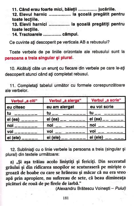 201944440 Carti Culegere De Exercitii Si Texte Gramaticale Clasele 1