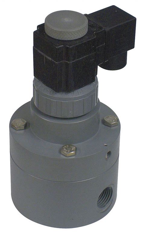 Plast O Matic Way Normally Closed Solenoid Valve K