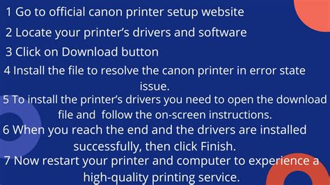 PPT How To Fix Canon Printer Error State Issue In Windows 10