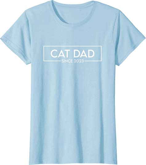 Cat Dad Since 2023 Promoted To Cat Dad 2023 T-Shirt