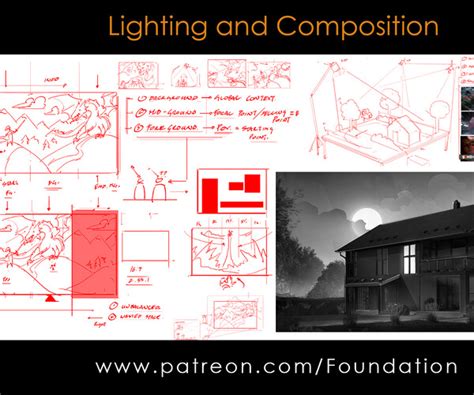 Artstation Foundation Art Group Lighting And Composition With