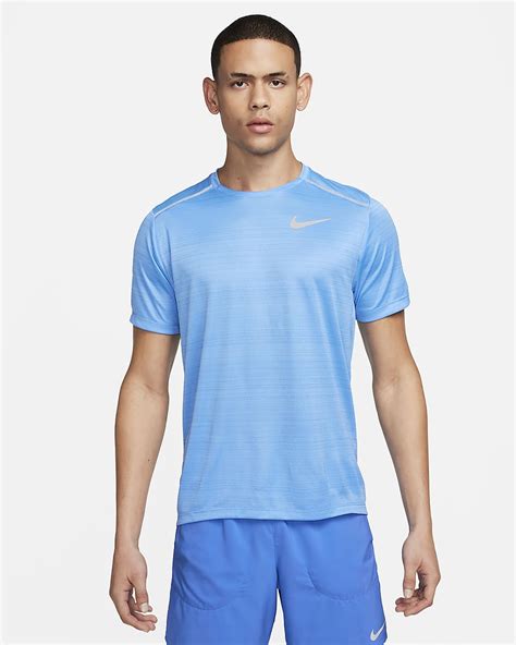 Nike Miler Mens Short Sleeve Running Top Nike Uk