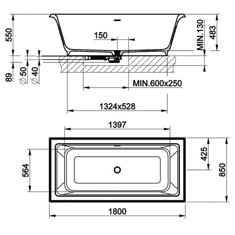 GESSI ELEGANZA FREESTANDING BATHTUB