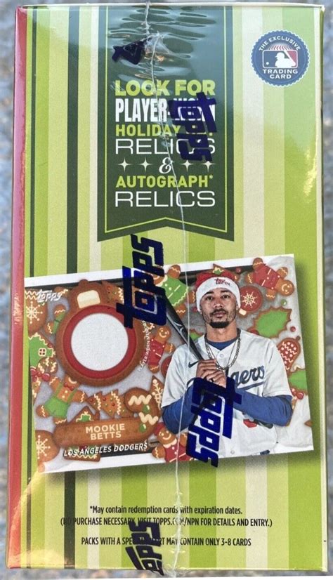 Topps 2023 MLB Baseball Holiday Mega Box 100 Cards FGC005420 For