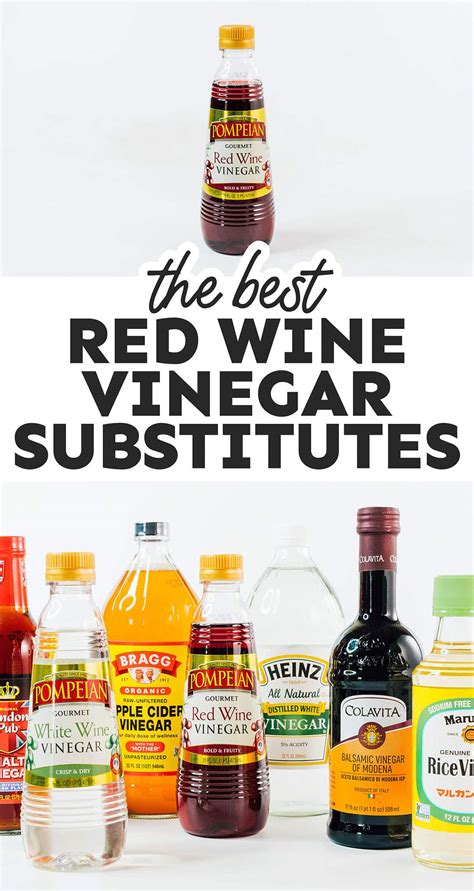 4 Red Wine Vinegar Substitutes That Work Live Eat Learn