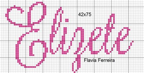 A Cross Stitch Pattern With The Word Love In Pink