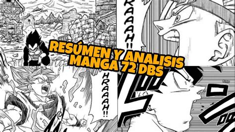 RESUMEN Y ANALISIS MANGA 72 DRAGON BALL SUPER EN ESPAÑOL LOS SAIYANS